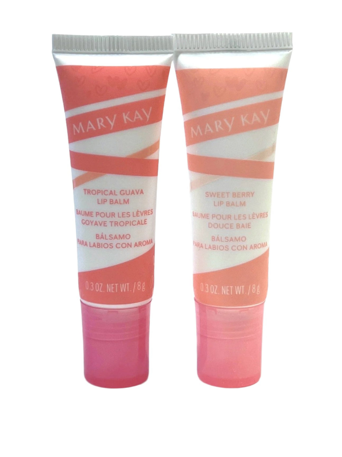 Mary Kay Lip Balm Set ~ Sweet Berry &amp; Tropical Guava (Limited Edition 2023)