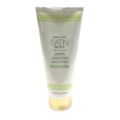Mary Kay Satin Body Silkening Shea Lotion ~ White Tea &amp; Citrus