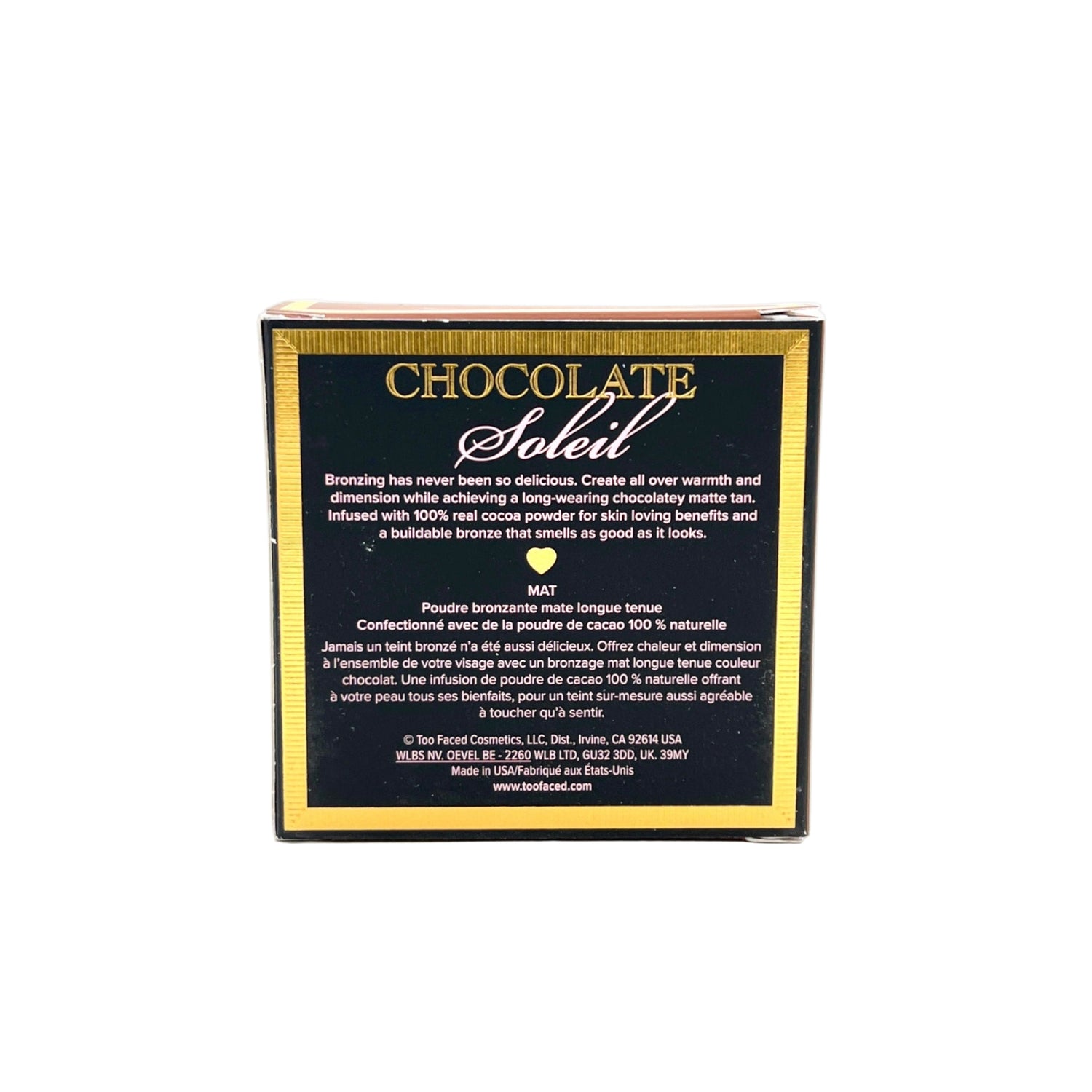 Too Faced Chocolate Soleil Matte Bronzer