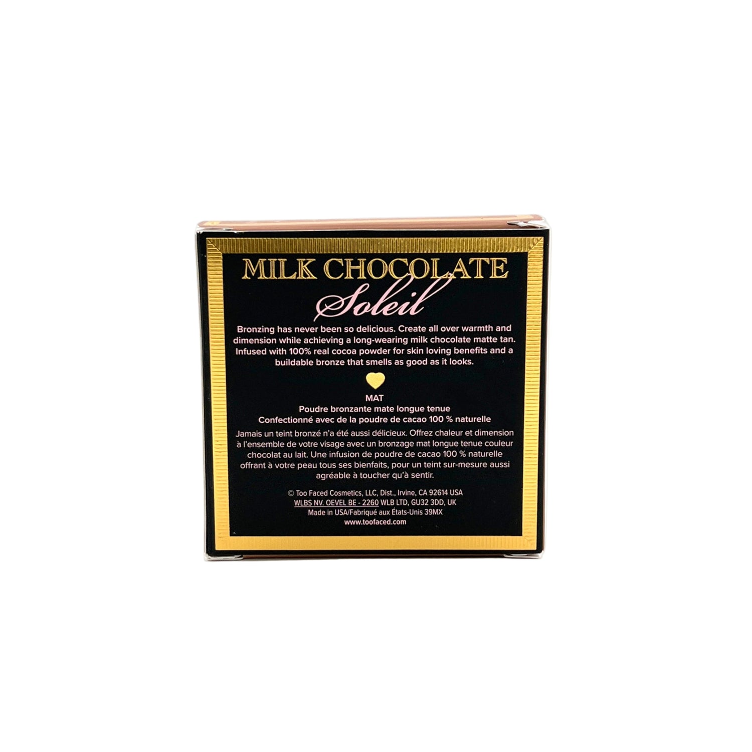 Too Faced Milk Chocolate Soleil Matte Bronzer