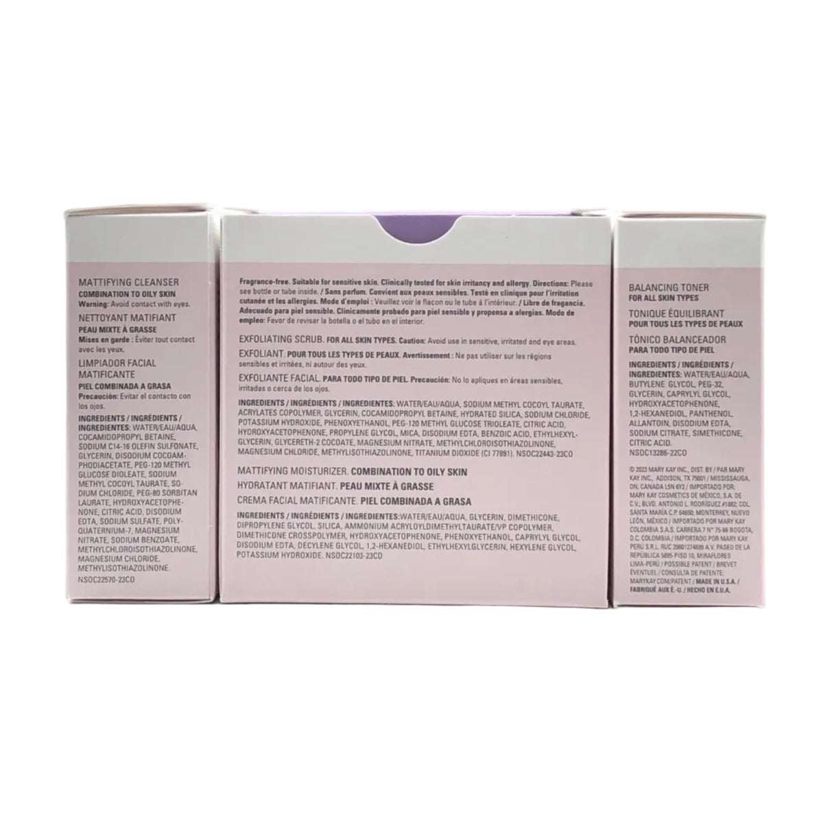 Mary Kay Mattifying Go Set ~ Combination to Oily Skin