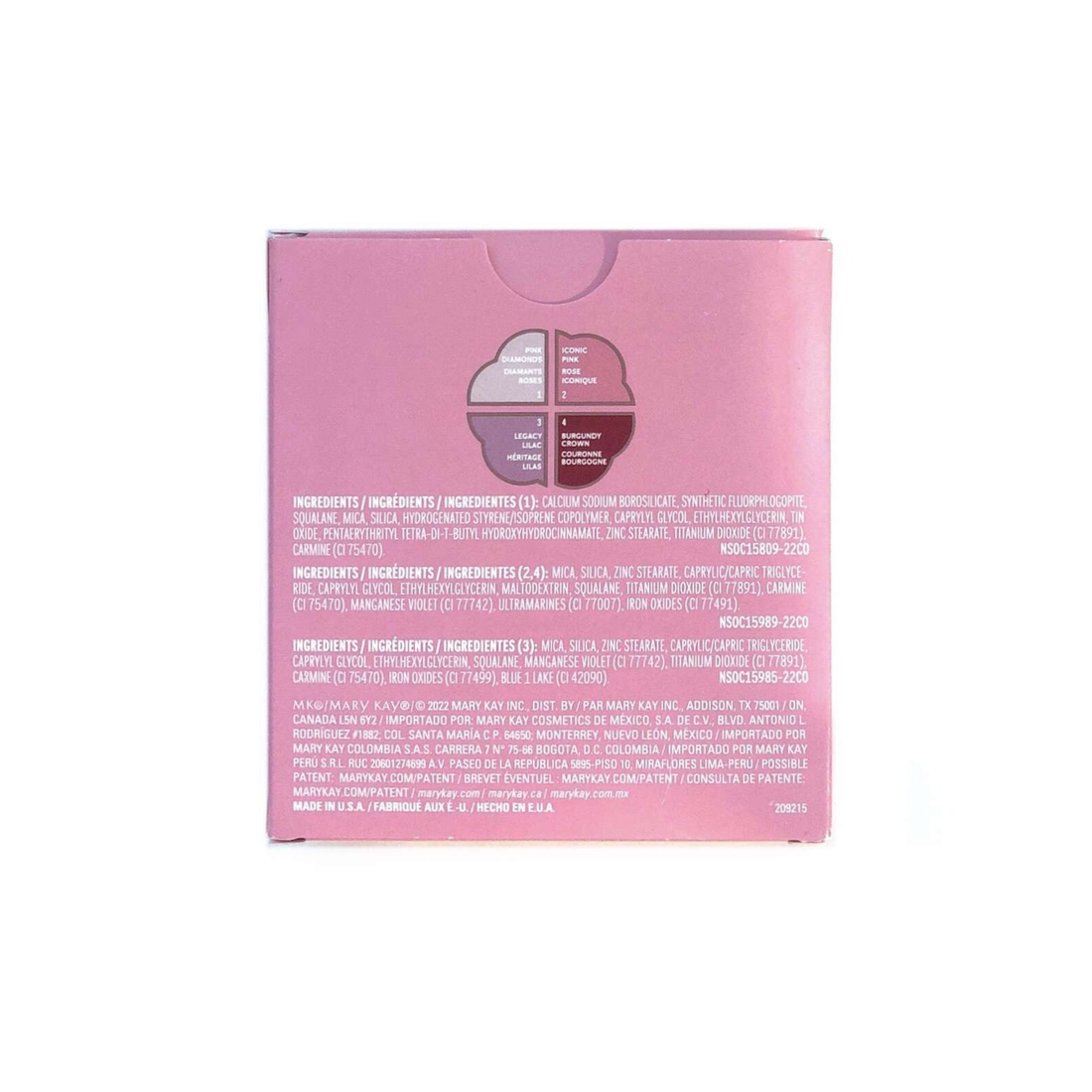 Mary Kay 60th Anniversary Eye Shadow Palette (Discontinued)