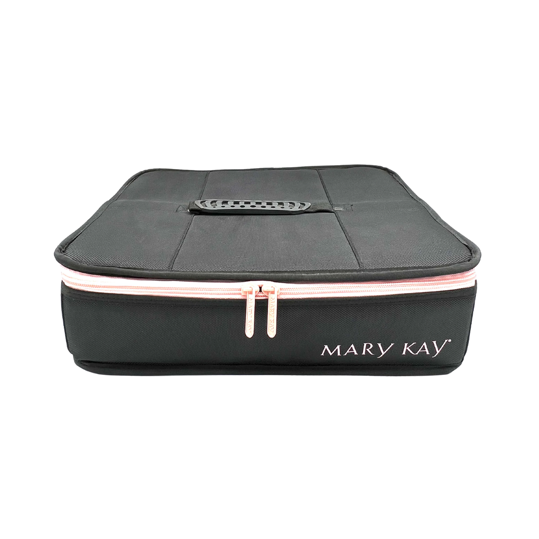 Mary Kay Black Travel Luggage with Lipstick Organizer Tray ~ Trolley Sleeve