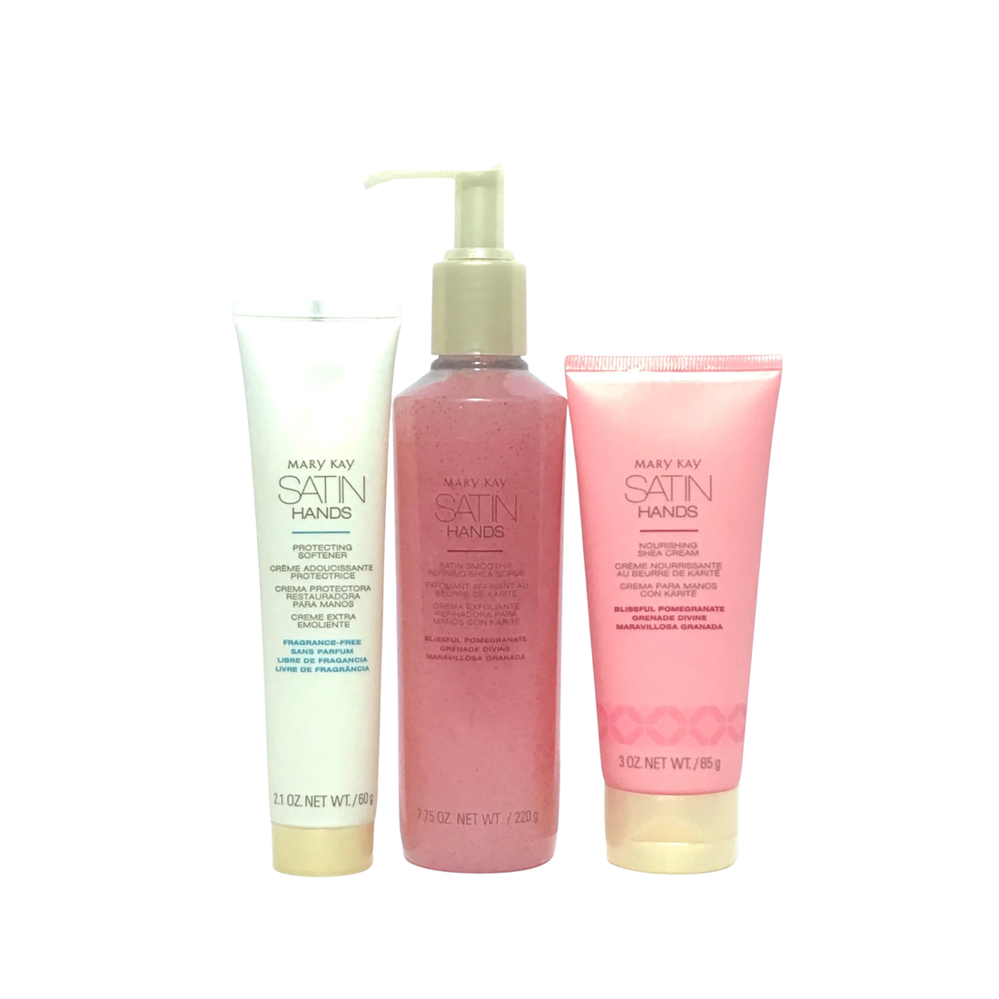 Mary Kay Blissful Pomegranate Satin Hands Set (Discontinued)