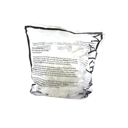Mary Kay White Loofah Netted Body Sponge