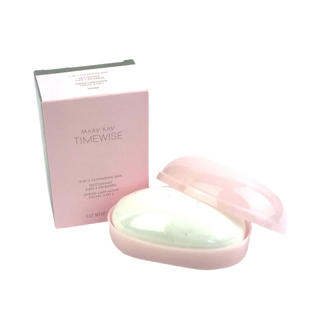 Mary Kay Timewise 3-in-1 Cleansing Bar with Soap Dish (Discontinued)