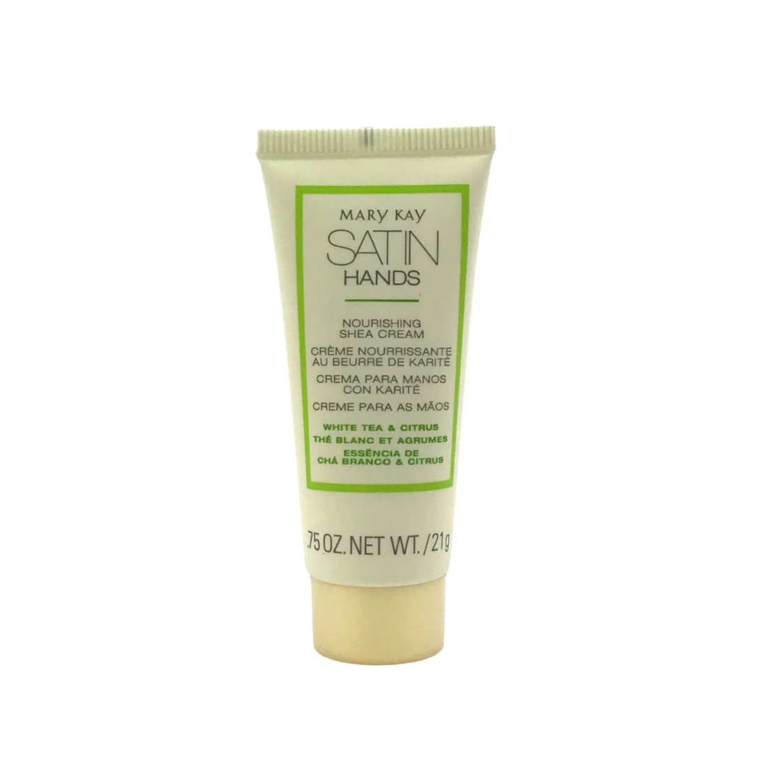Mary Kay White Tea &amp; Citrus Nourishing Shea Cream ~ Deluxe Size Satin Hands