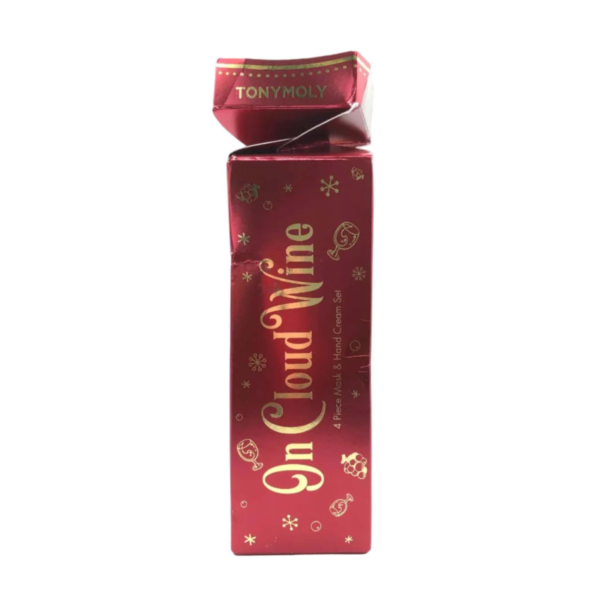 Tonymoly On Cloud Wine ~ 4 Piece Mask &amp; Hand Cream Set