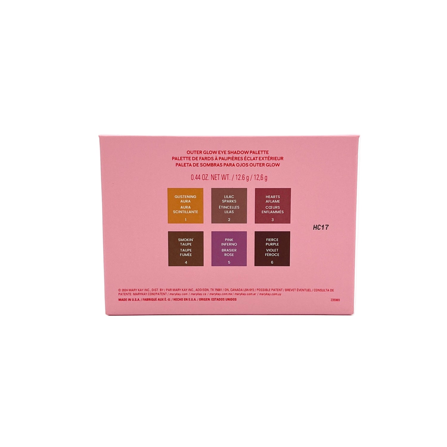 Mary Kay Outer Glow Eye Shadow Palette ~ Limited Edition