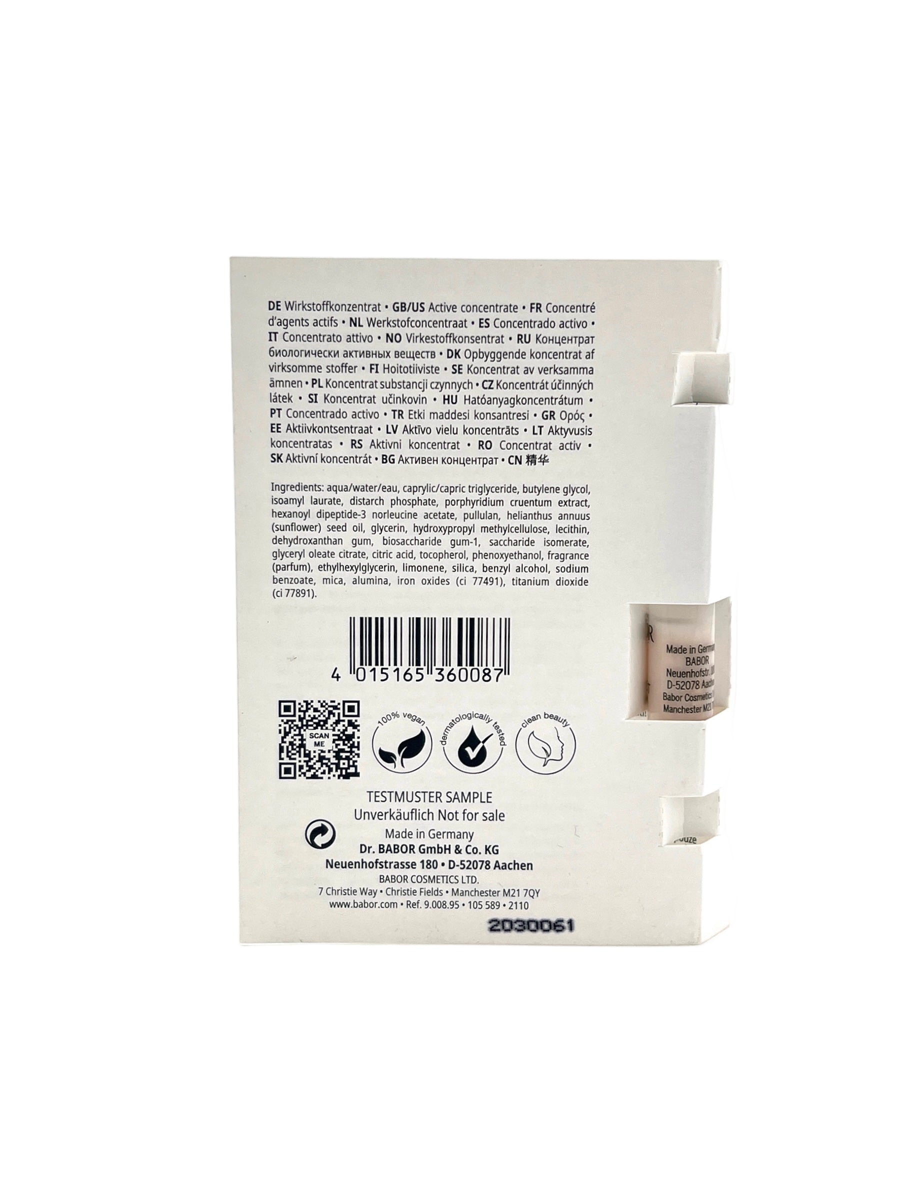 Babor Ampoule Concentrates~Perfect Glow