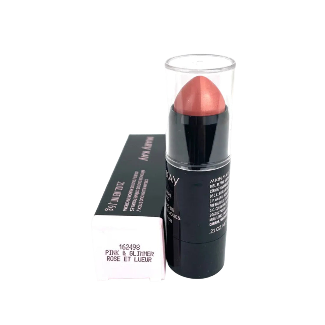 Mary Kay Cream Blush Duo Stick ~ Pink &amp; Glimmer (Discontinued)