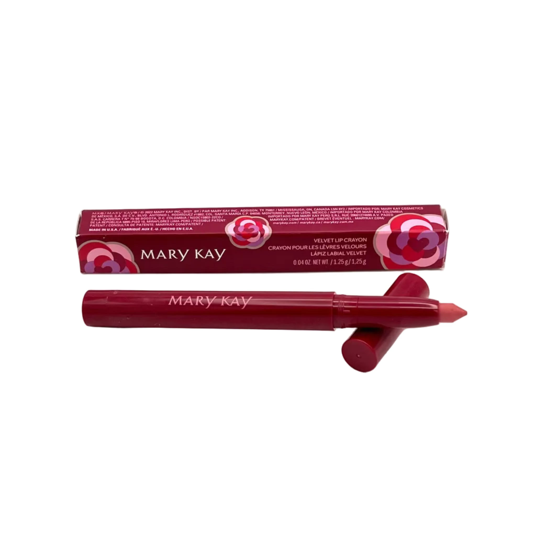 Mary Kay Velvet Lipstick Crayon ~ Pink Rose (Matte) ~ Limited Edition (Discontinued)