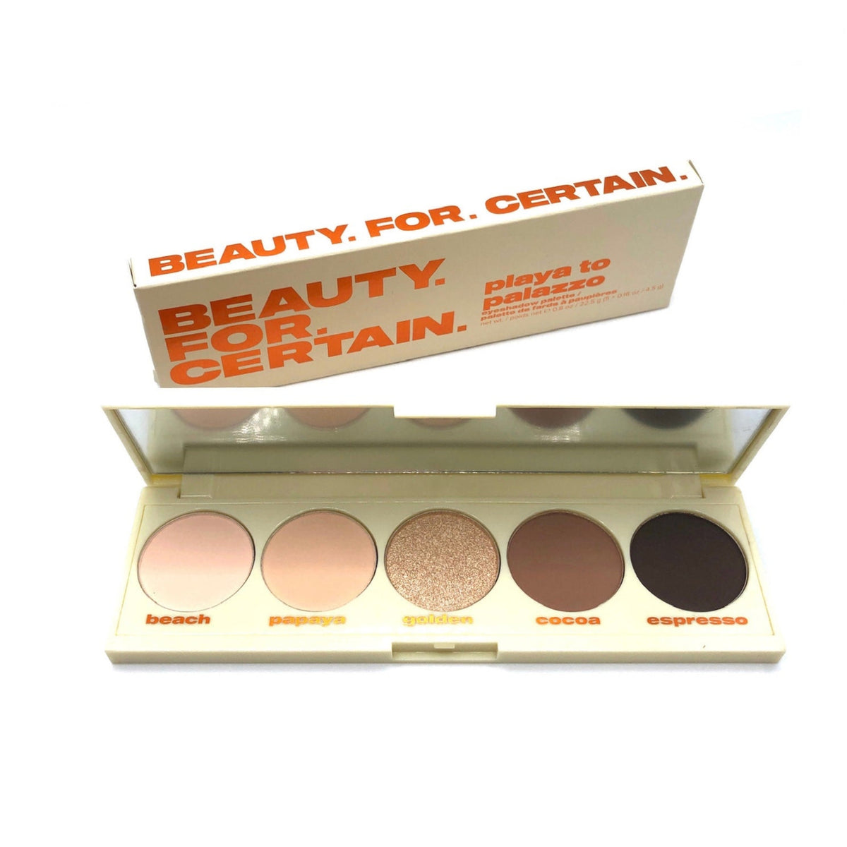 Beauty For Certain Playa to Palazzo Eyeshadow Palette