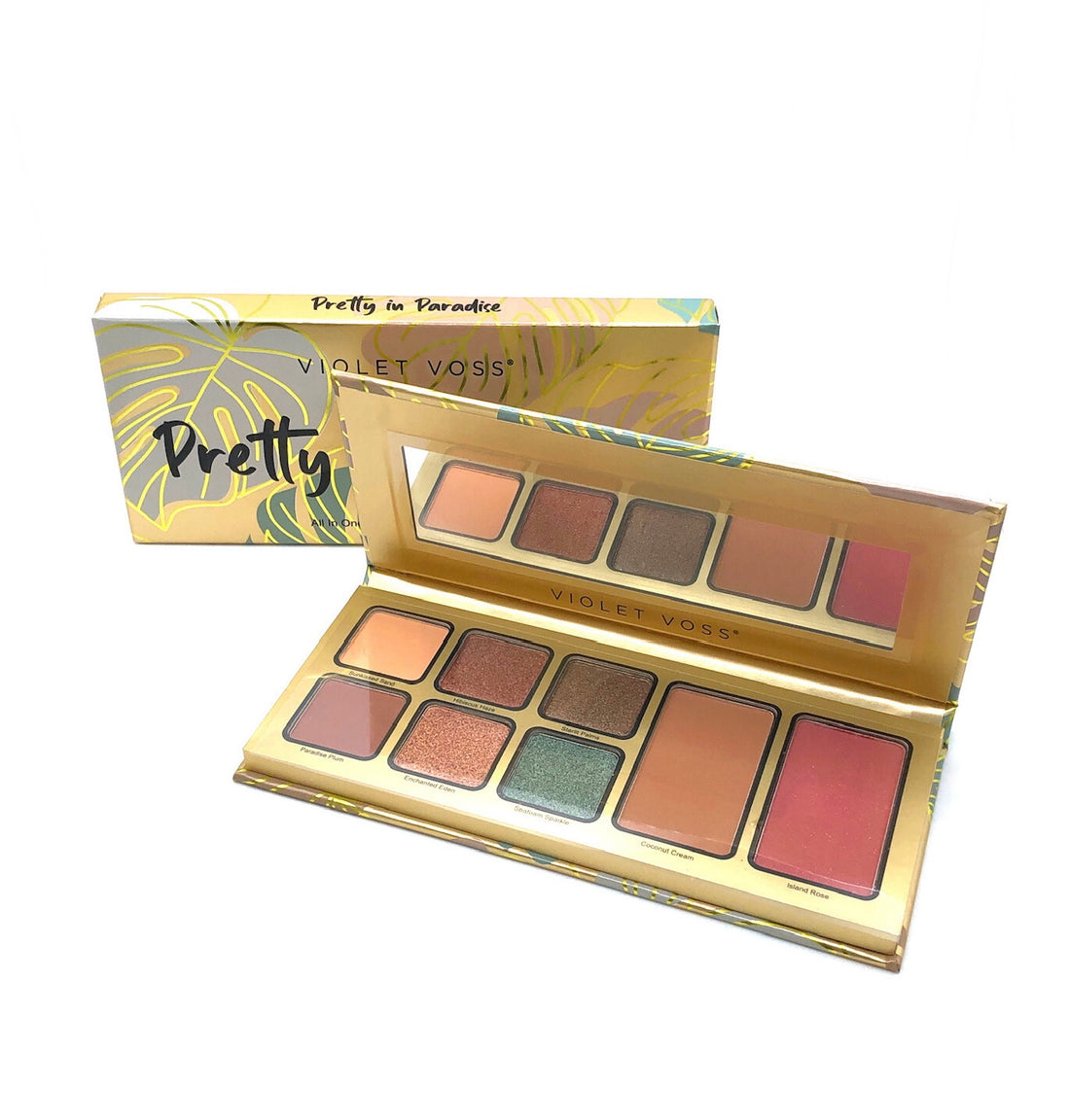 Violet Voss Pretty in Paradise ~ All in One Face &amp; Eye Shadow Palette