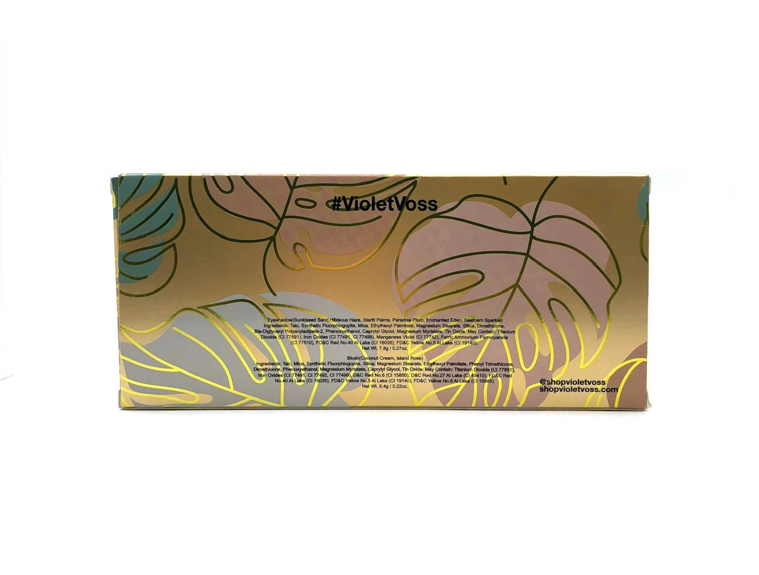 Violet Voss Pretty in Paradise ~ All in One Face &amp; Eye Shadow Palette