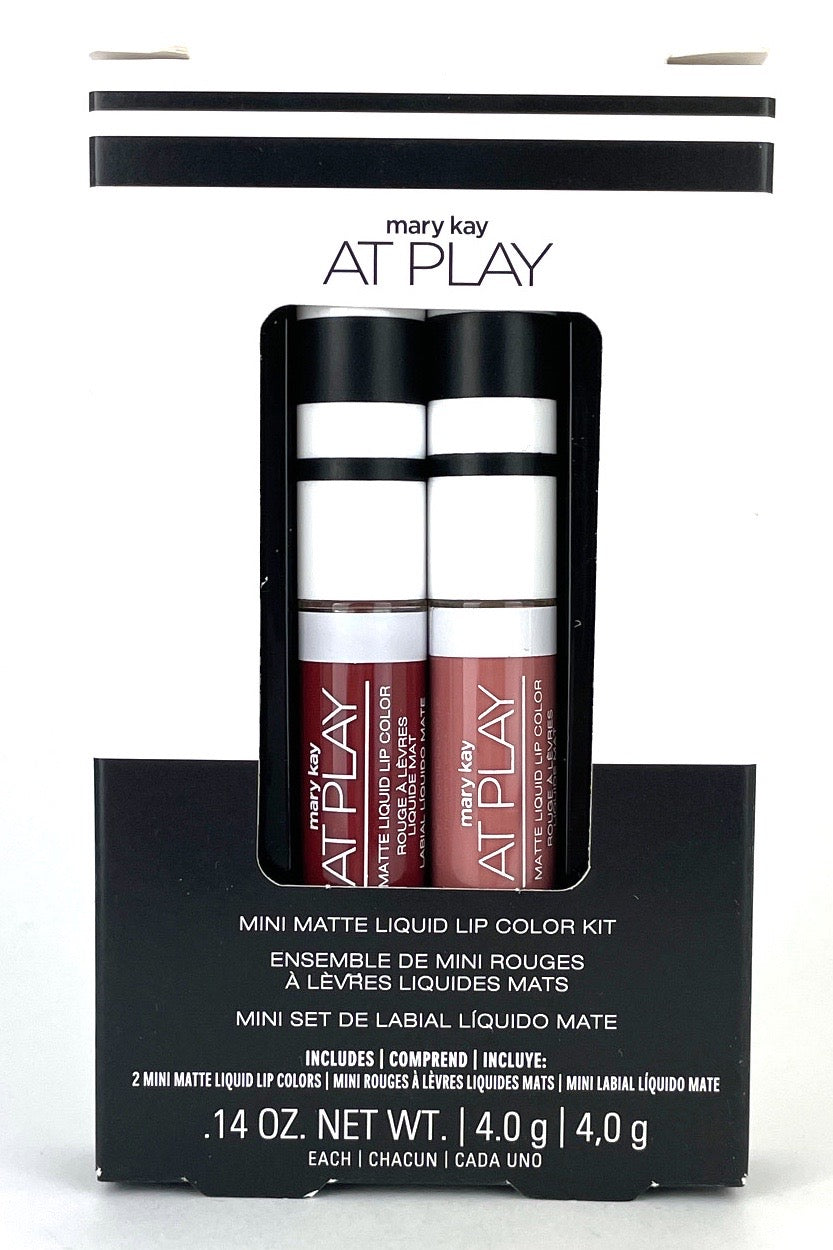 At Play Mini Matte Liquid Lip Color Kit (Discontinued)