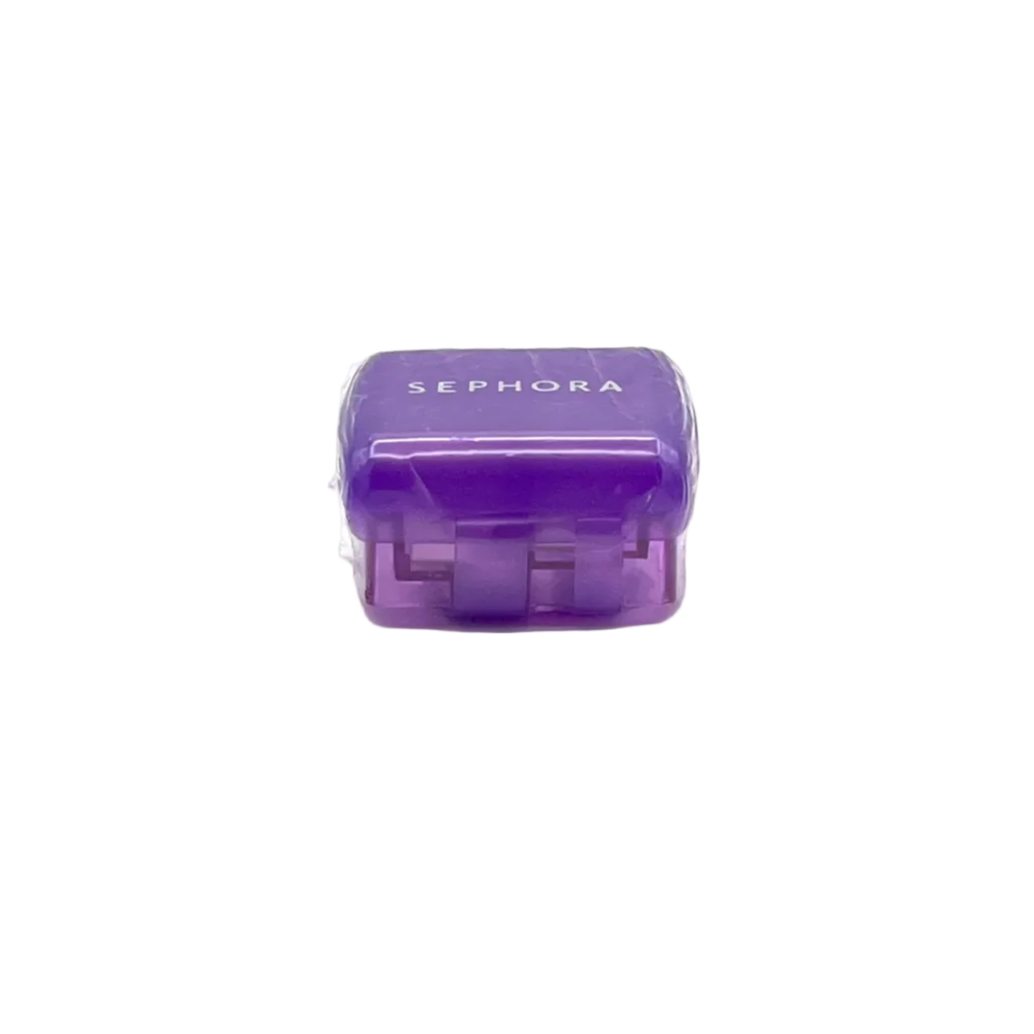 Sephora Dual Cosmetic Pencil Sharpener ~ Purple  (Discontinued)