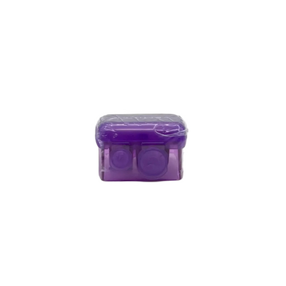 Sephora Dual Cosmetic Pencil Sharpener ~ Purple  (Discontinued)