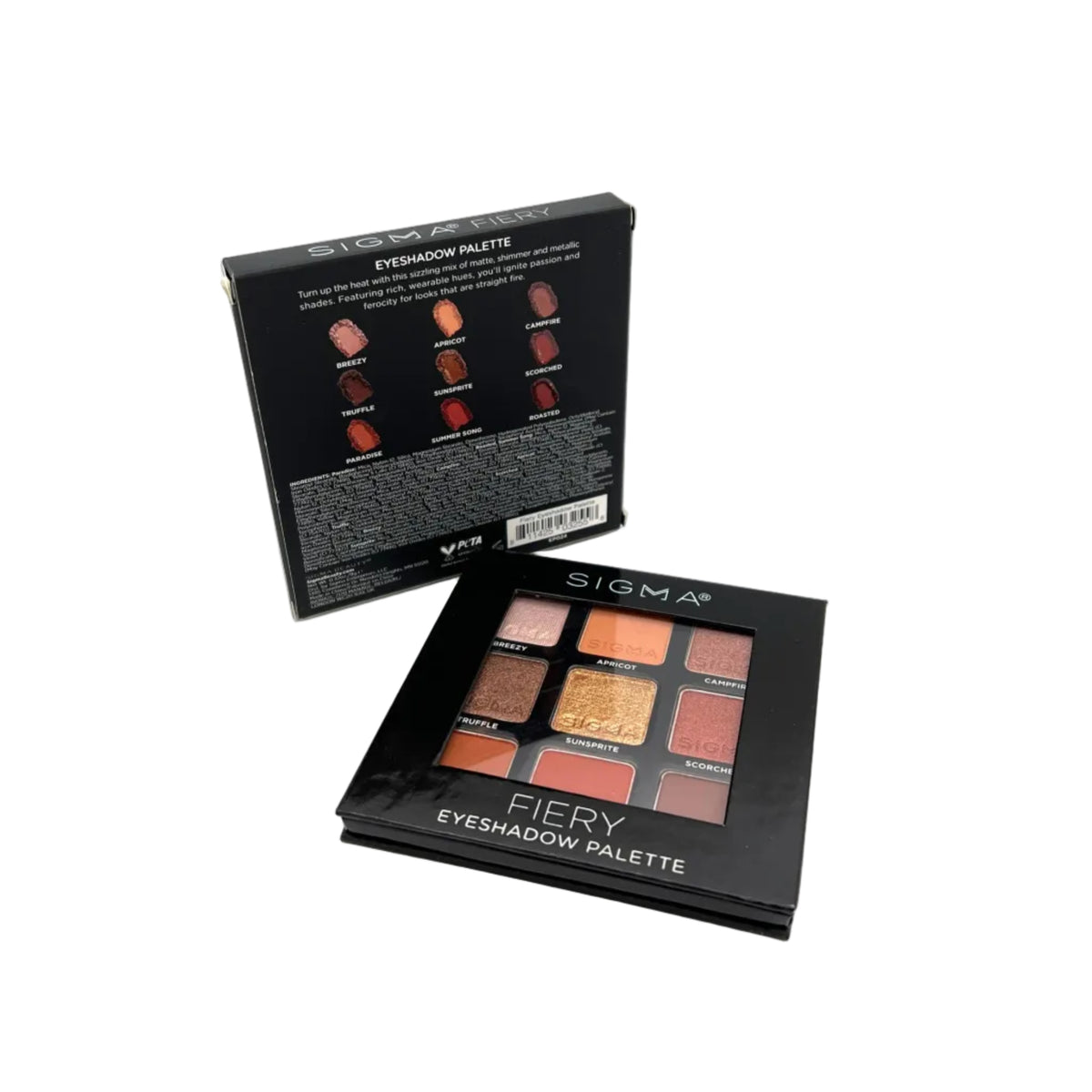Sigma Fiery Eyeshadow Palette