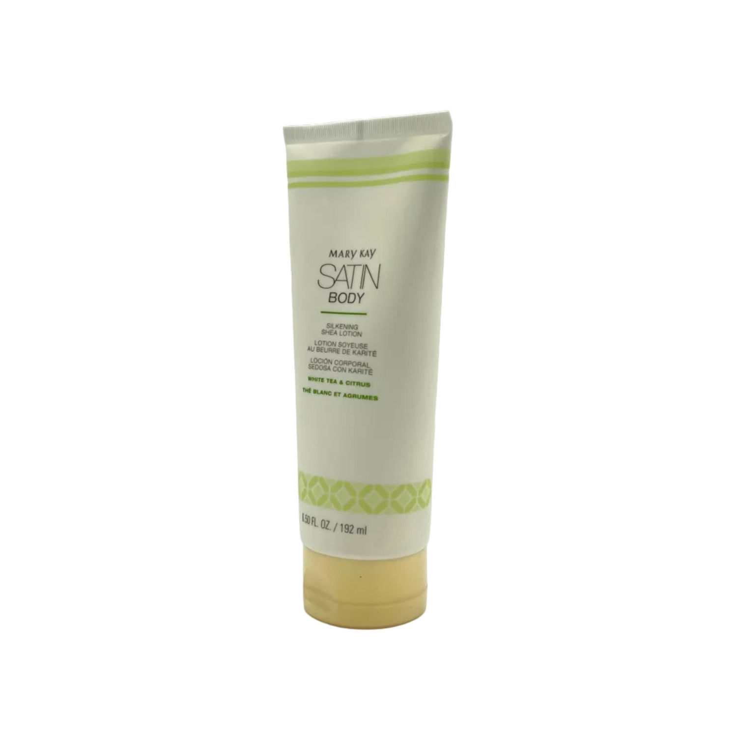 Mary Kay Satin Body Silkening Shea Hand &amp; Body Lotion ~ White Tea &amp; Citrus