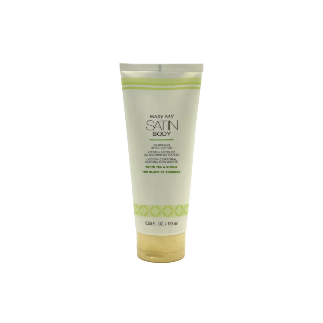 Mary Kay Satin Body Silkening Shea Hand &amp; Body Lotion ~ White Tea &amp; Citrus