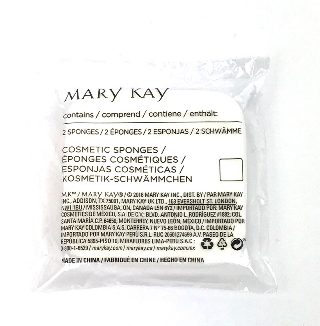 Mary Kay Cosmetic Sponges~Pack of 2