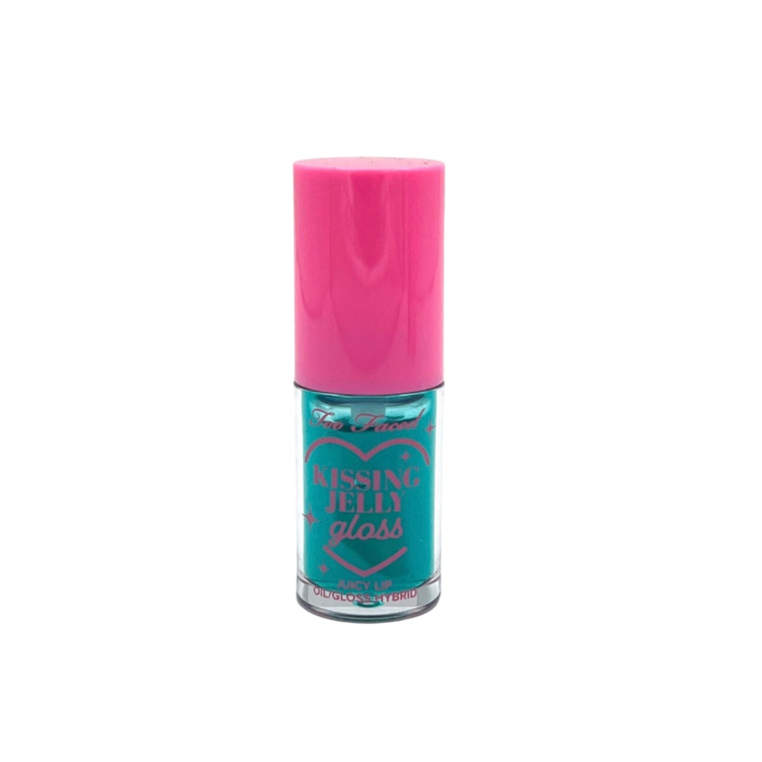 Too Faced Kissing Jelly Gloss ~ Juicy Lip Oil ~ Gloss Hybrid ~ Sweet Cotton Candy
