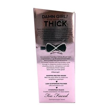 Too Faced Damn Girl! 24 Hour Mascara ~ Black
