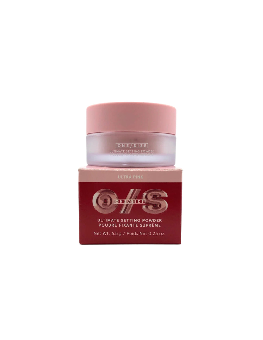 O/S One/Size Ultimate Setting Face Powder ~ Ultra Pink ~ Deluxe Travel Size