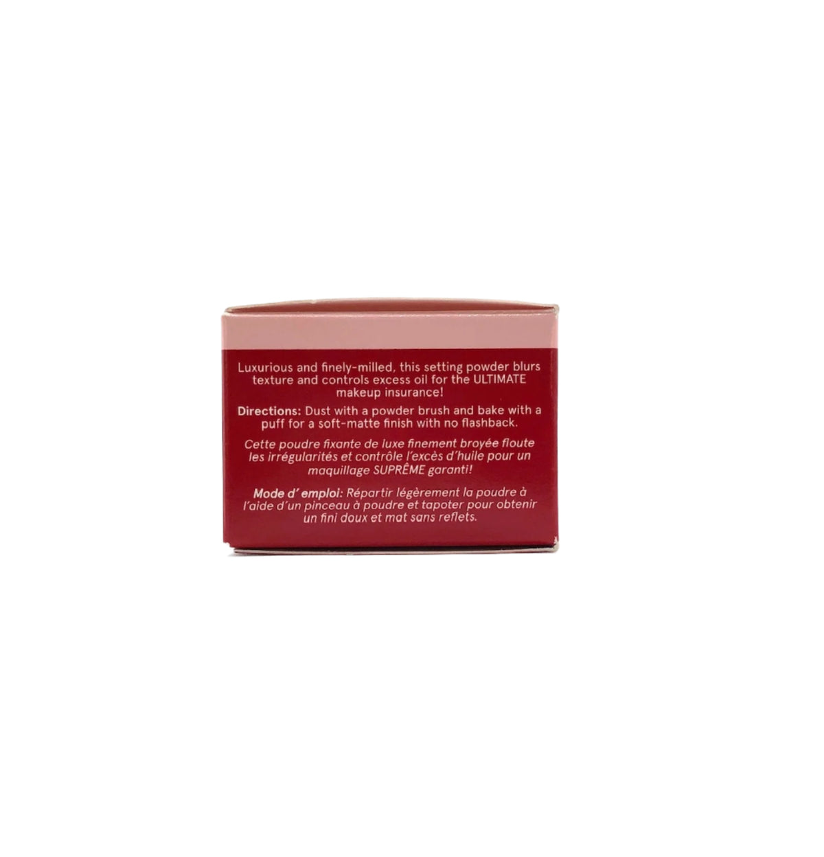 O/S One/Size Ultimate Setting Face Powder ~ Ultra Pink ~ Deluxe Travel Size