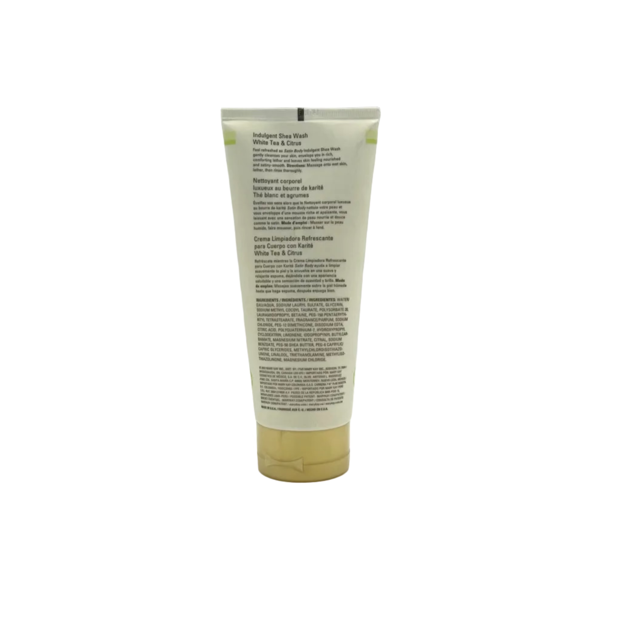 Mary Kay Satin Body Indulgent Shea Body Wash - White Tea &amp; Citrus