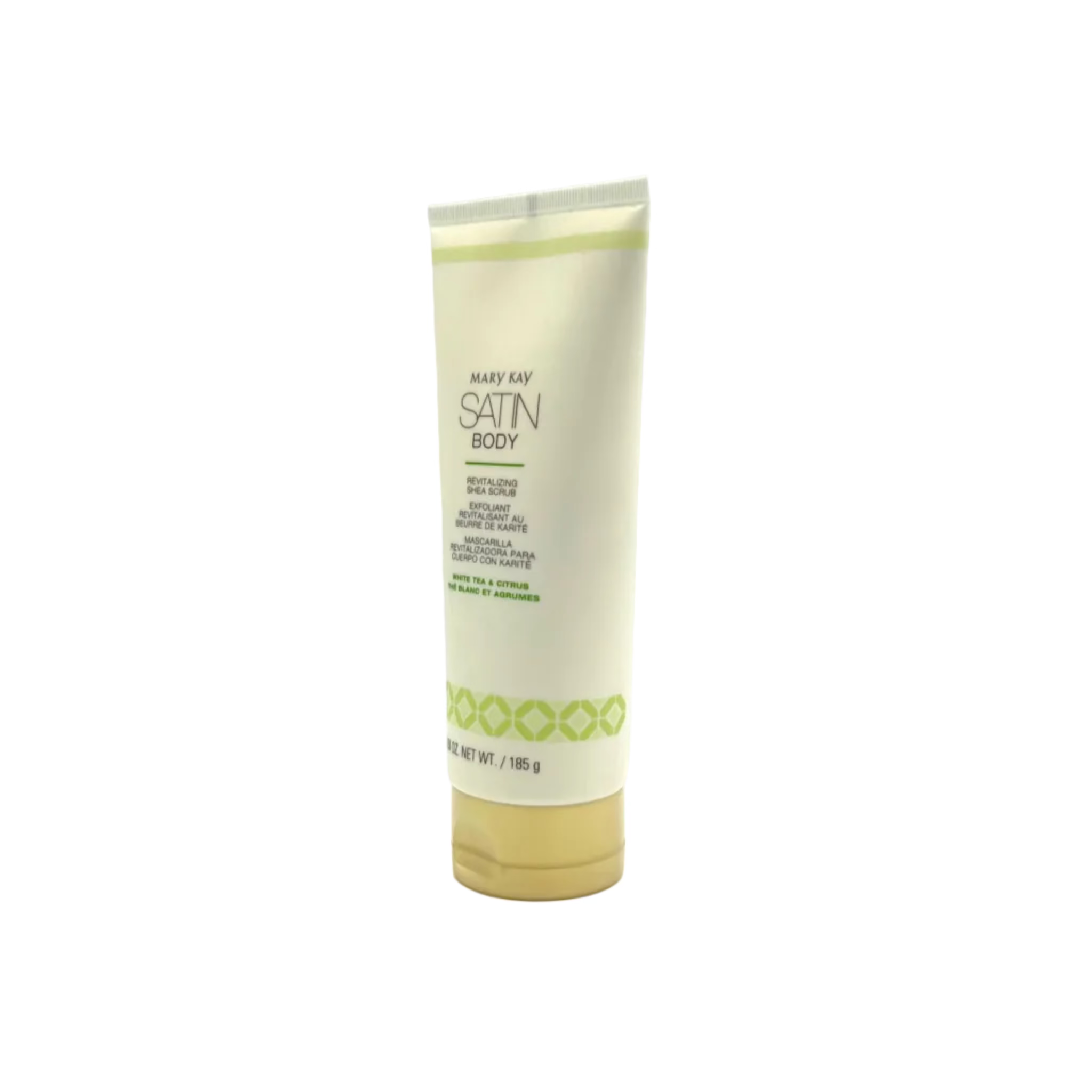 Mary Kay Satin Body Revitalizing Shea Shower Body Scrub ~ White Tea &amp; Citrus