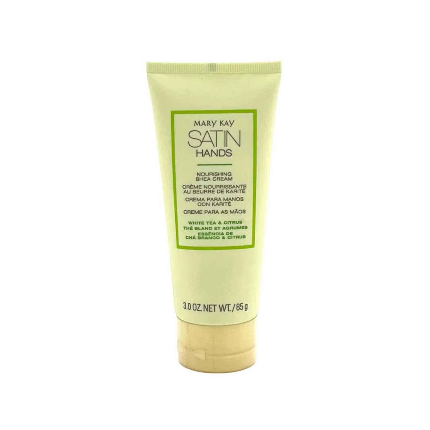 Mary Kay Satin Hands Nourishing Shea Cream Hand Lotion ~ White Tea &amp; Citrus