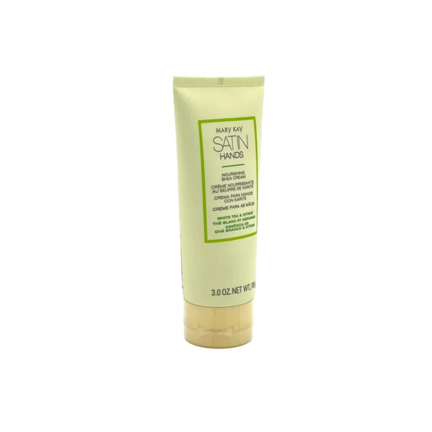 Mary Kay Satin Hands Nourishing Shea Cream Hand Lotion ~ White Tea &amp; Citrus