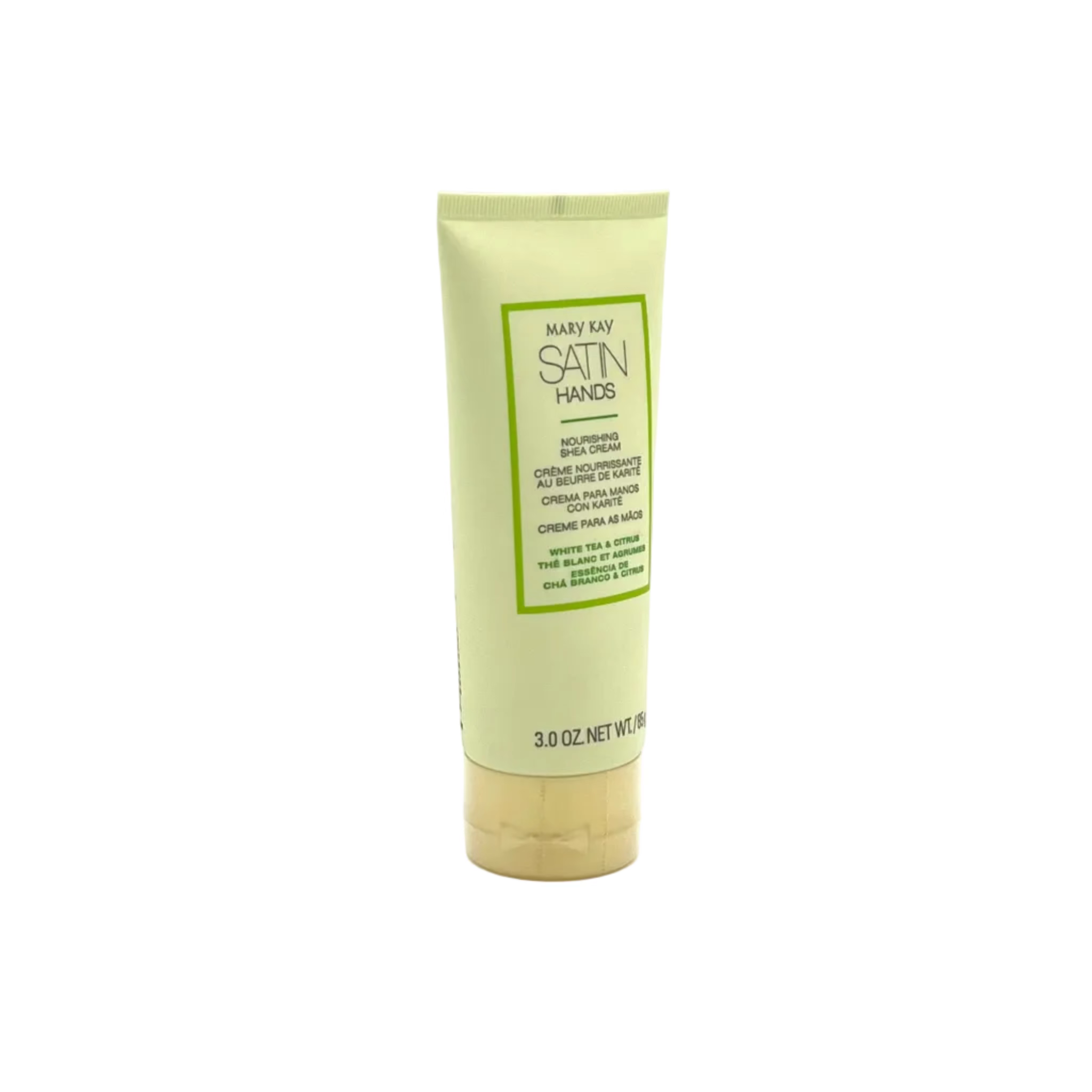 Mary Kay Satin Hands Nourishing Shea Cream Hand Lotion ~ White Tea &amp; Citrus