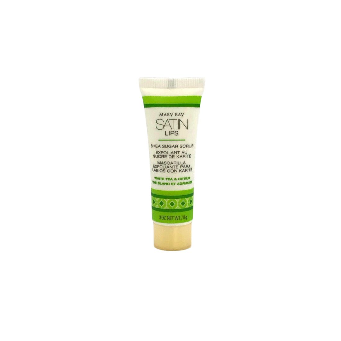 Mary Kay Satin Lips Shea Sugar Scrub White Tea &amp; Citrus *Unboxed Beauty Buy*