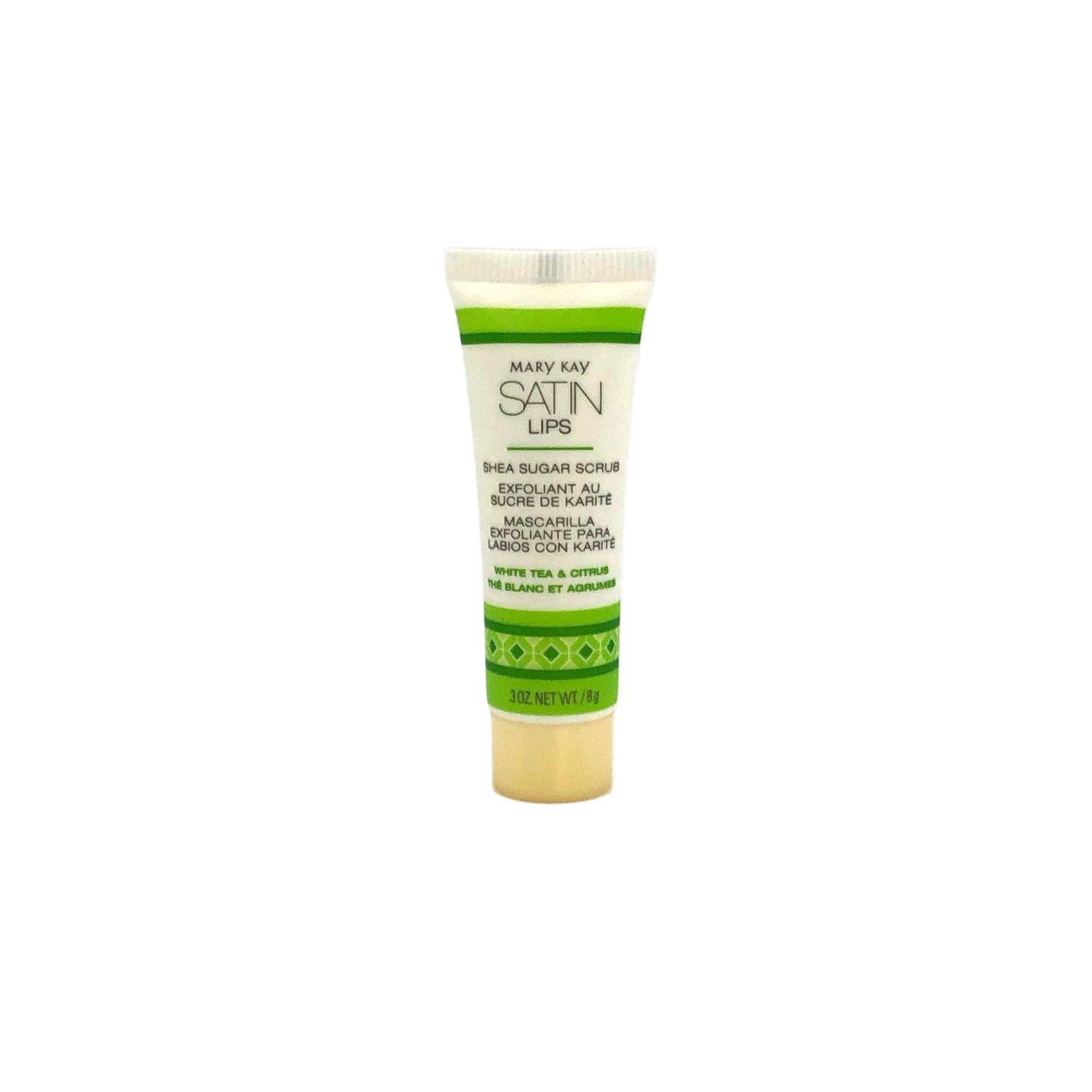 Mary Kay Satin Lips Shea Sugar Scrub White Tea &amp; Citrus *Unboxed Beauty Buy*