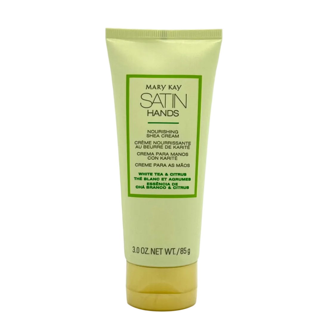 Mary Kay Satin Hands Nourishing Shea Cream Lotion ~ White Tea &amp; Citrus