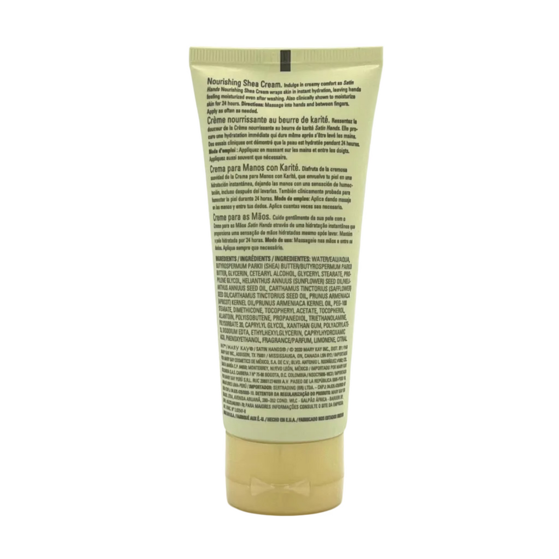 Mary Kay Satin Hands Nourishing Shea Cream Lotion ~ White Tea &amp; Citrus
