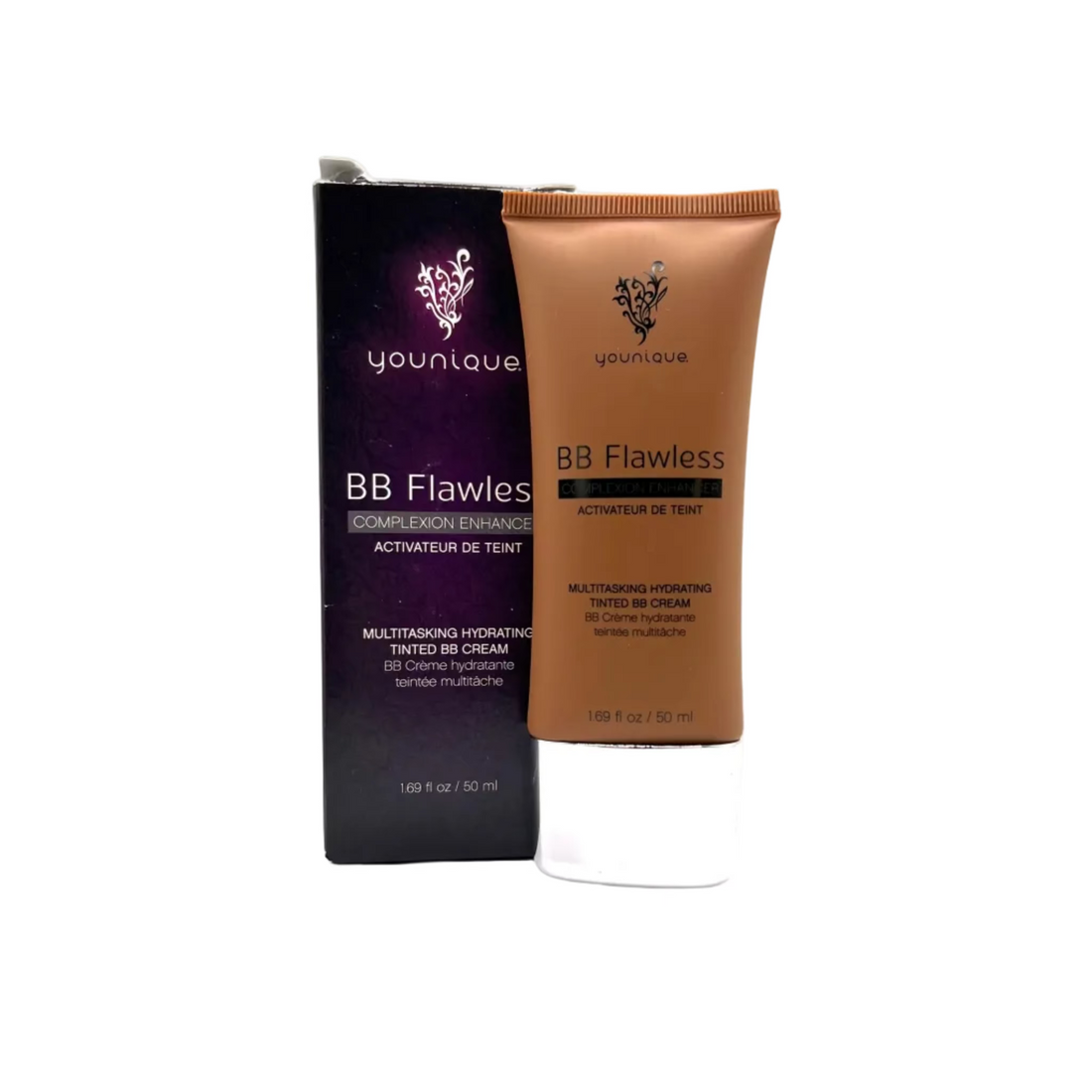 Younique BB Flawless Multi-Tasking Hydrating Tinted BB Cream~ Caramel (Discontinued)